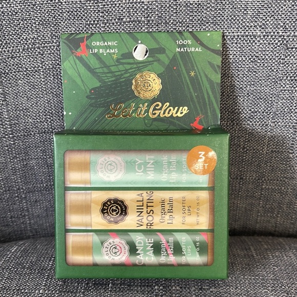 Woolzies - Organic - Let It Glow Lip Balm Set - 3ct - Picture 2 of 3